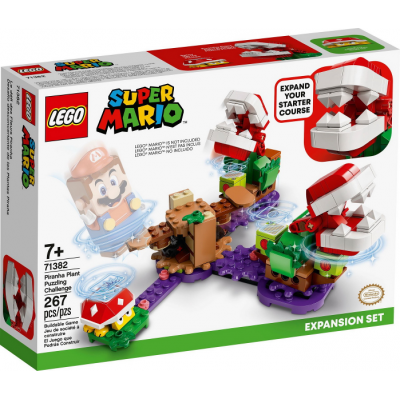 LEGO Super Mario™ Ensemble d’extension Le défi de la Plante Piranha 2021